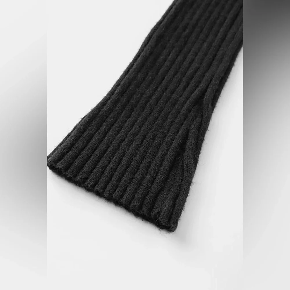 Cupshe x JoJo Midnight Mockneck Mini Sweater Dress - Picture 9 of 9